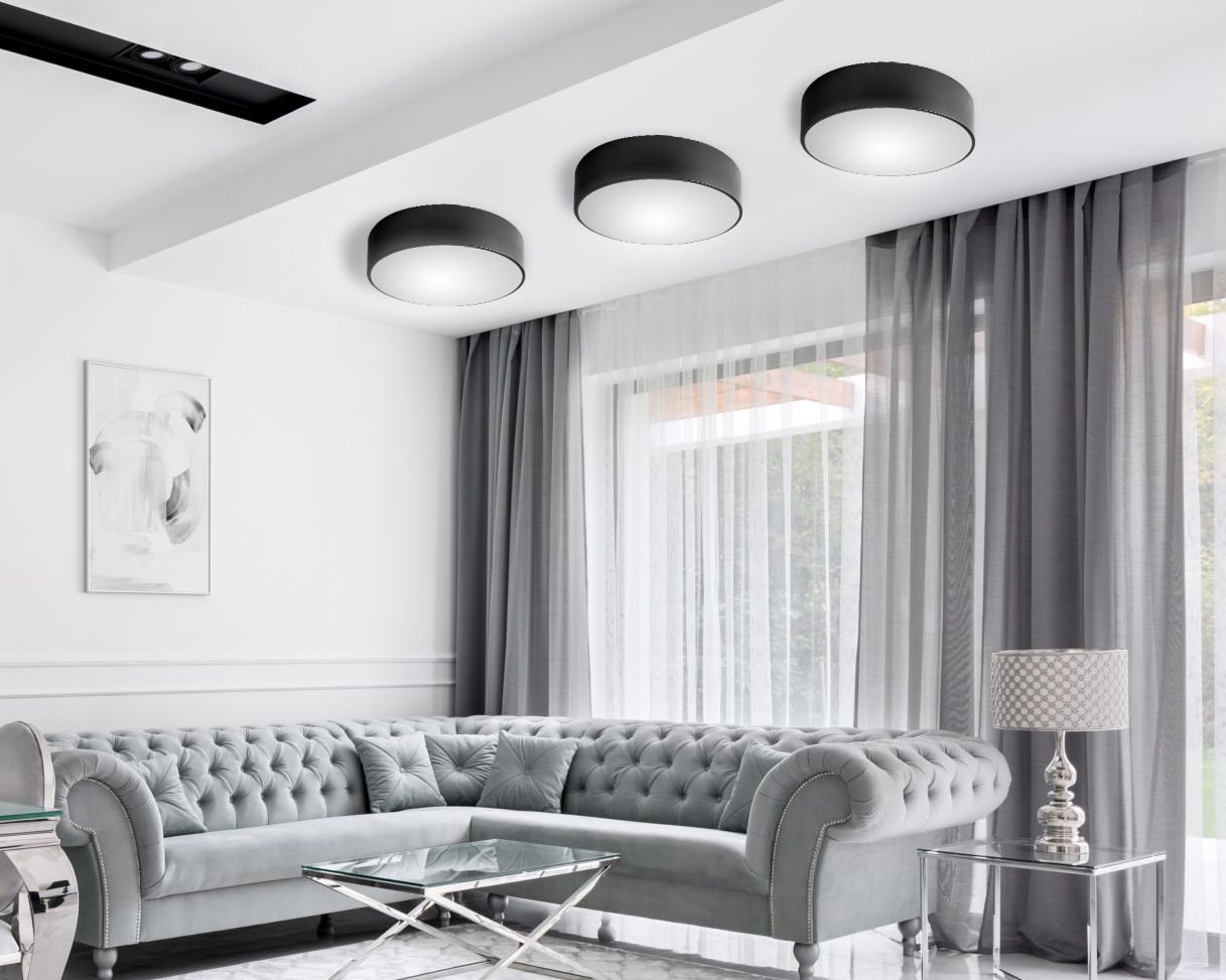 Lampa Plafoniera 30cm rotunda alba app641-3c  4