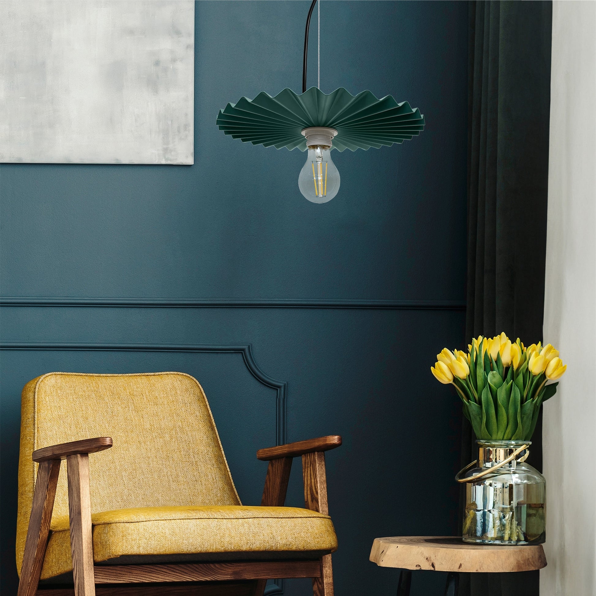 Lampă De Tavan APP1455-1CP Green  7