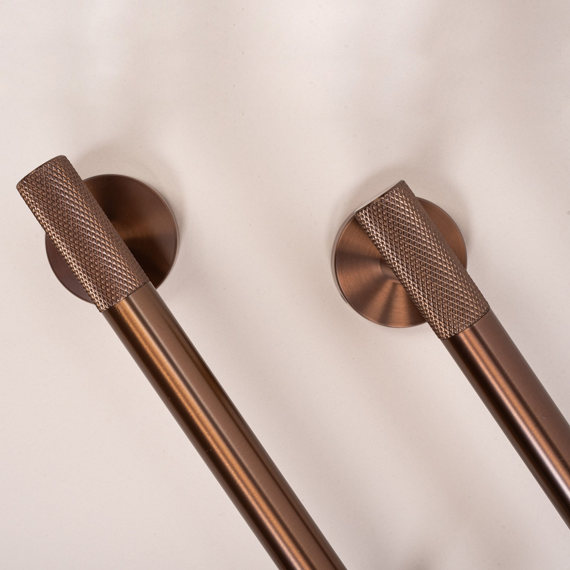 Cuier de baie 6606A Modern Brush Copper  5