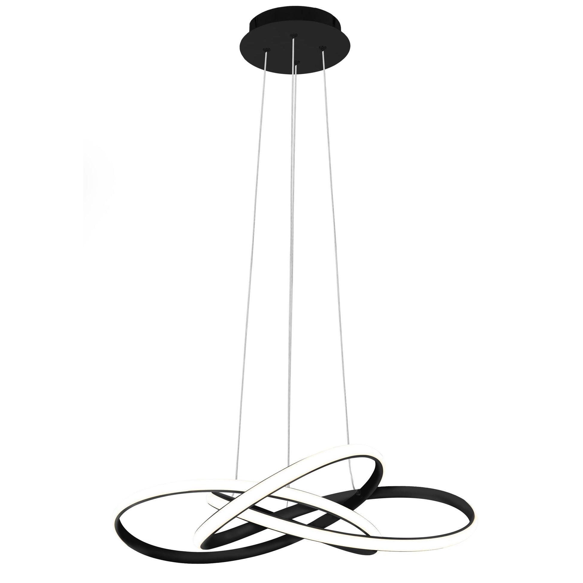 Lampa LED APP814-CP Node Black 2