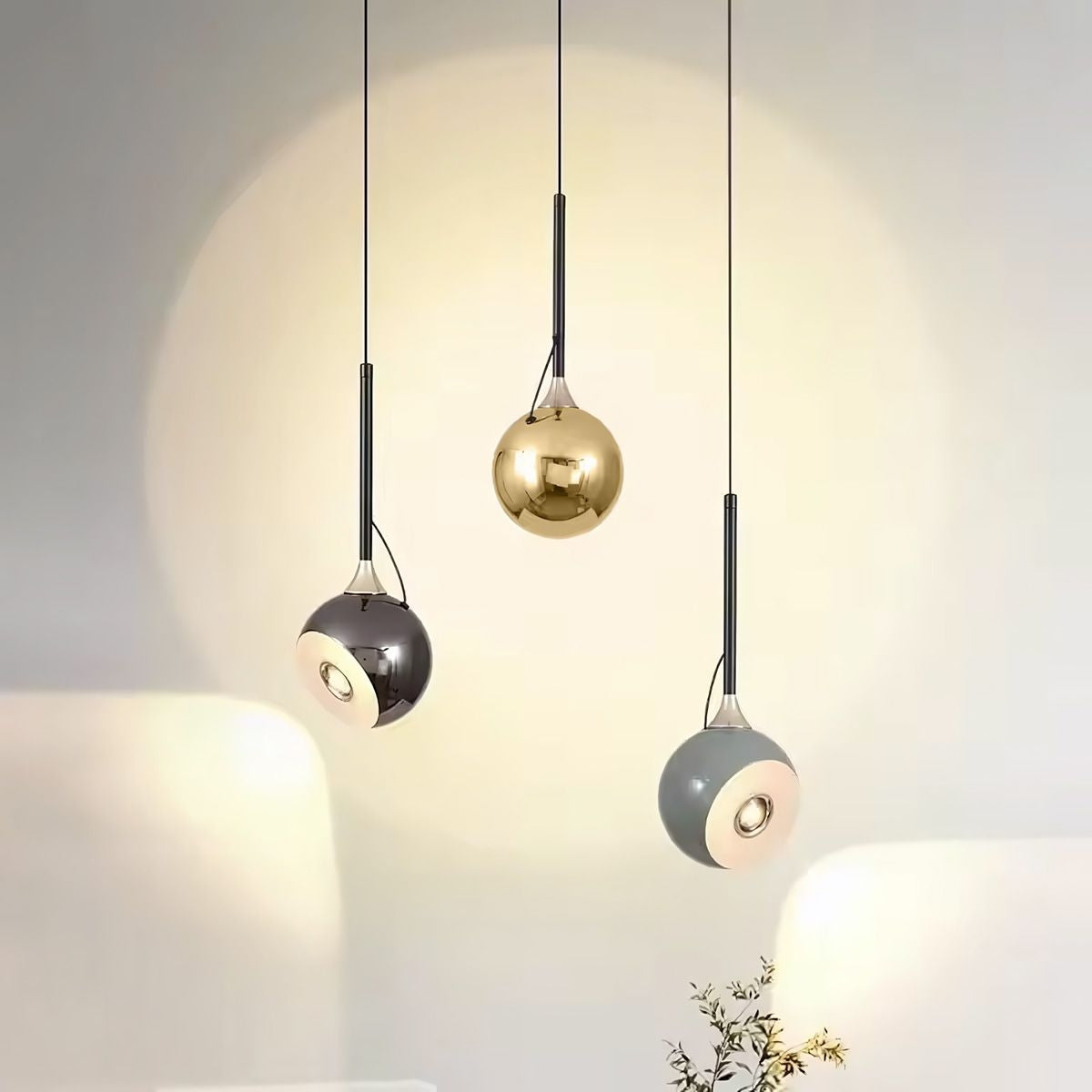 Lampă Suspendată Led G086-1cp Gold  6