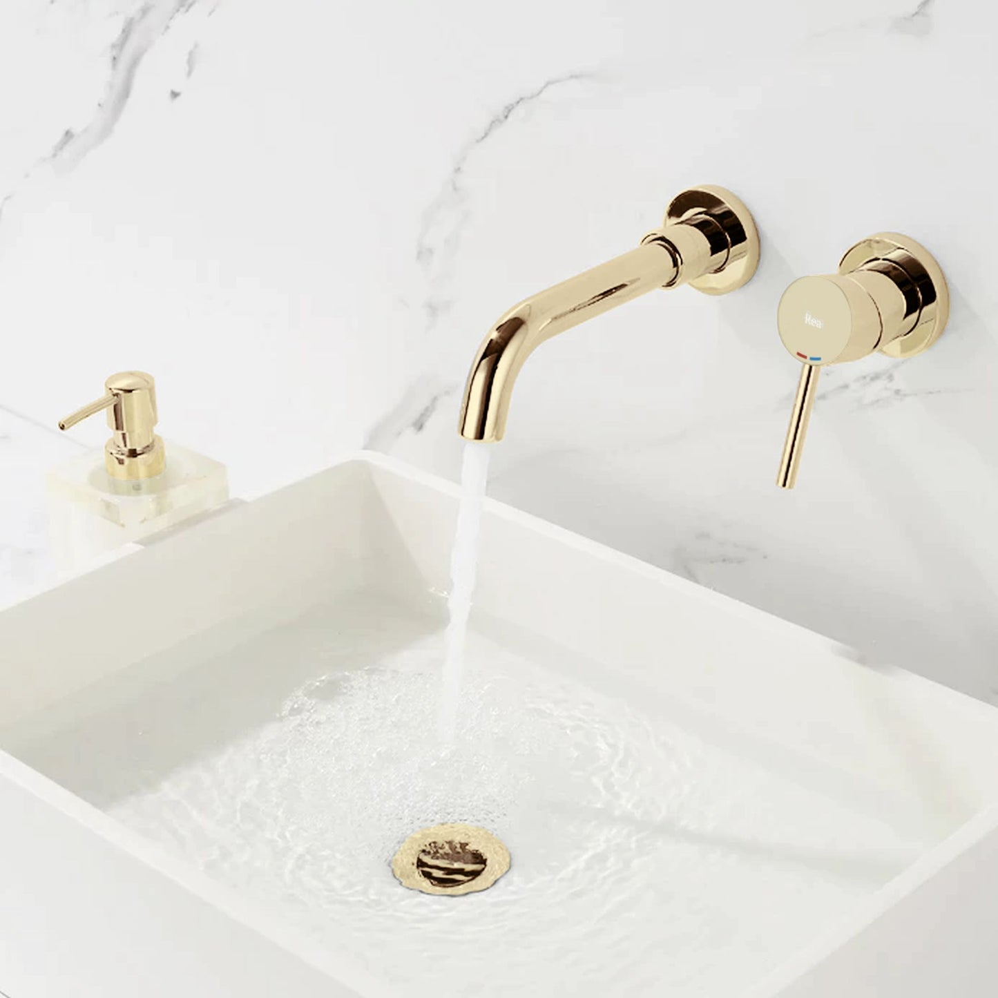 Baterie incastrata Rea Lungo Long Gold Auriu + BOX  6