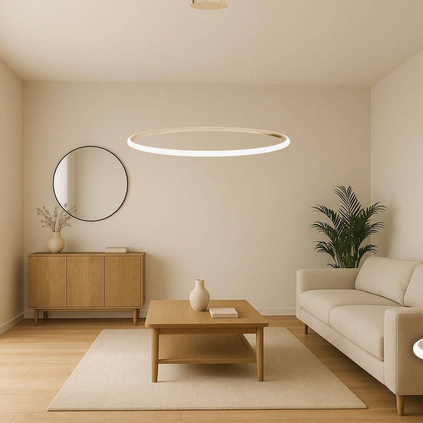Lampă Suspendată Lhj003-cp 100 Cm Aur  4