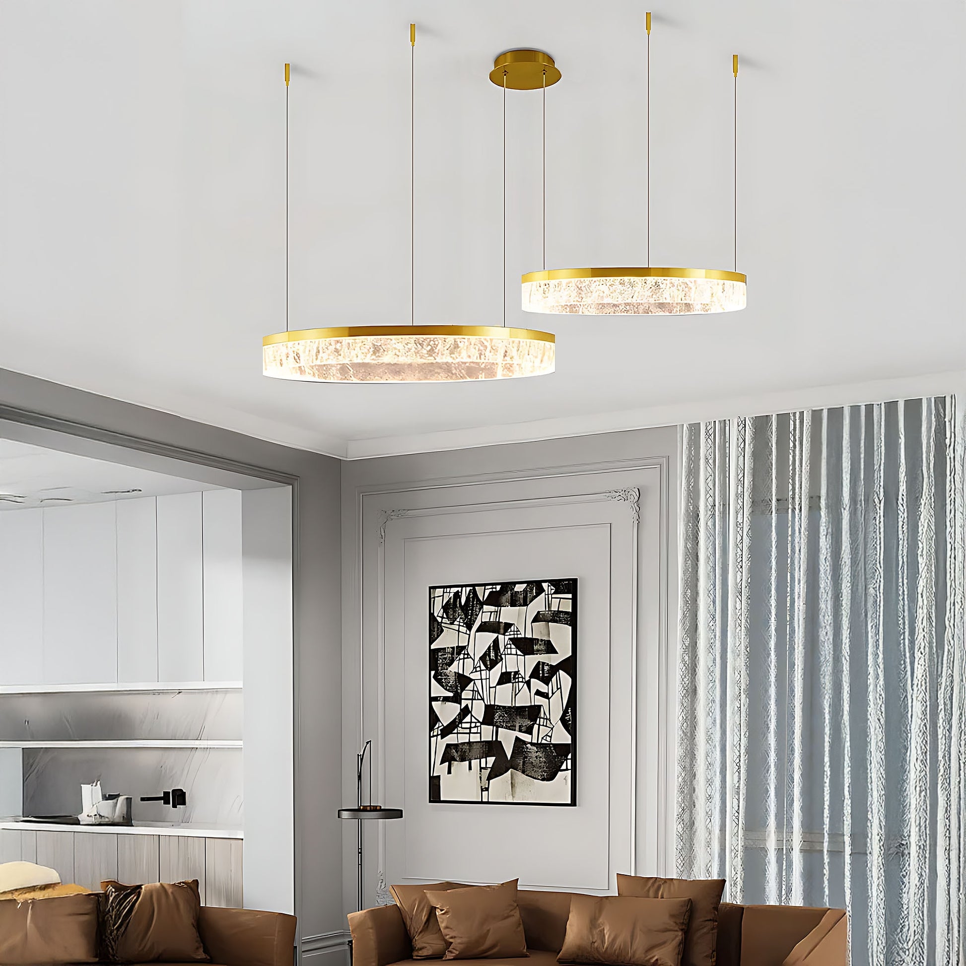 Lampa Led Lhj048-cp2 Gold  4