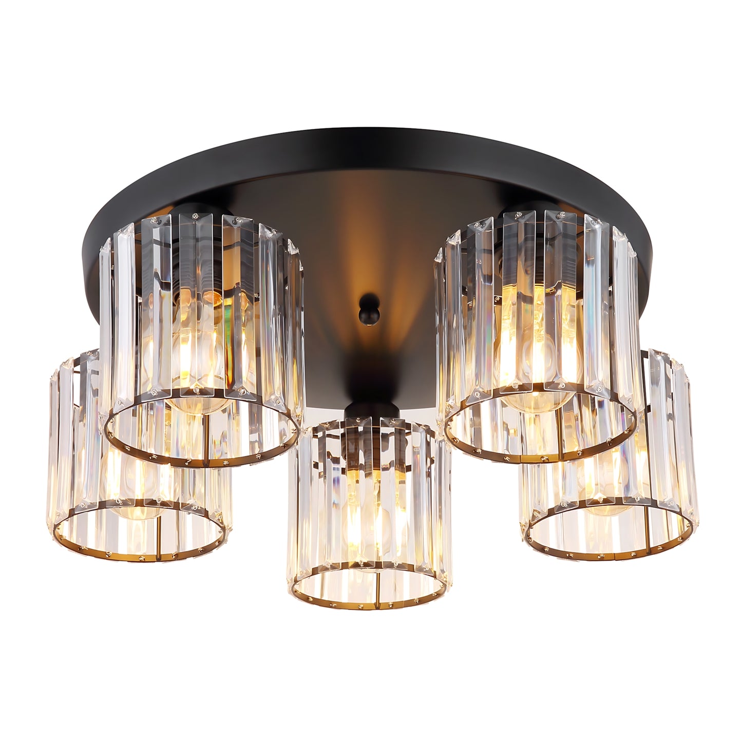 Lampă De Tavan Ebt023-5c Black  1
