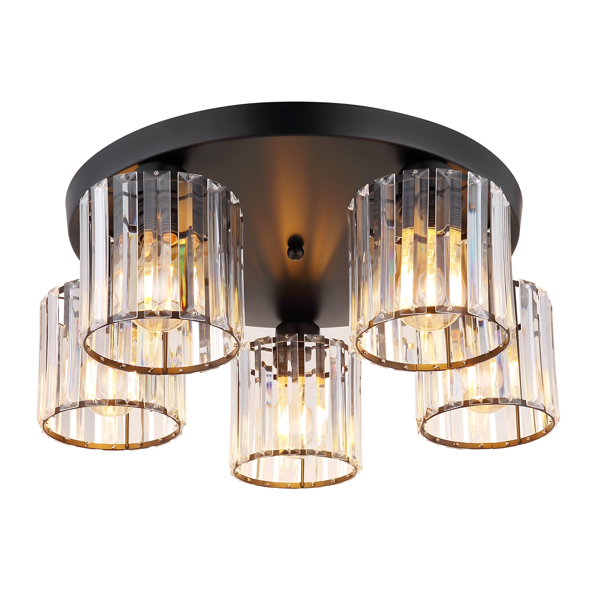 Lampă De Tavan Ebt023-5c Black  1