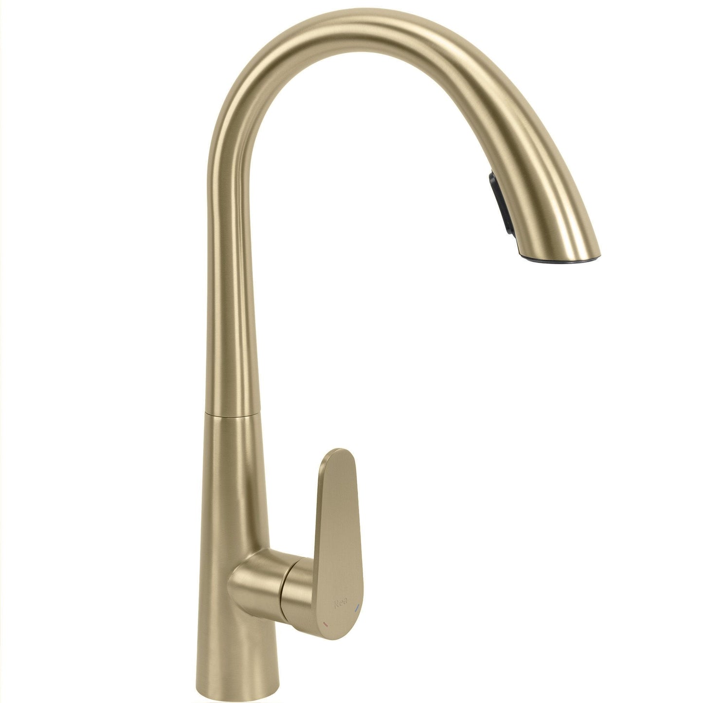 Baterie de bucătărie REA Ross  BRUSH GOLD  7