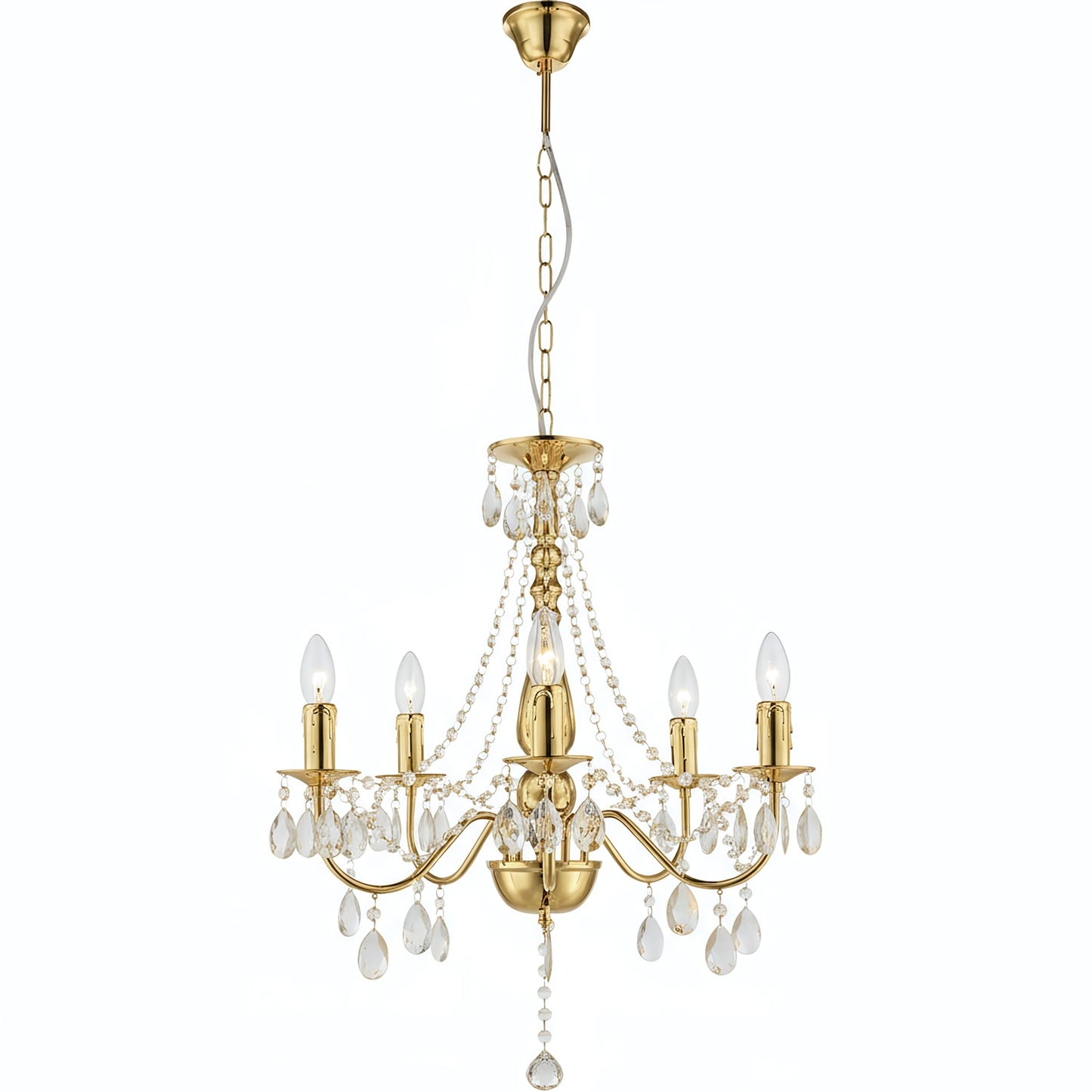 Lampă Suspendată Ebt015-5cp Gold  8