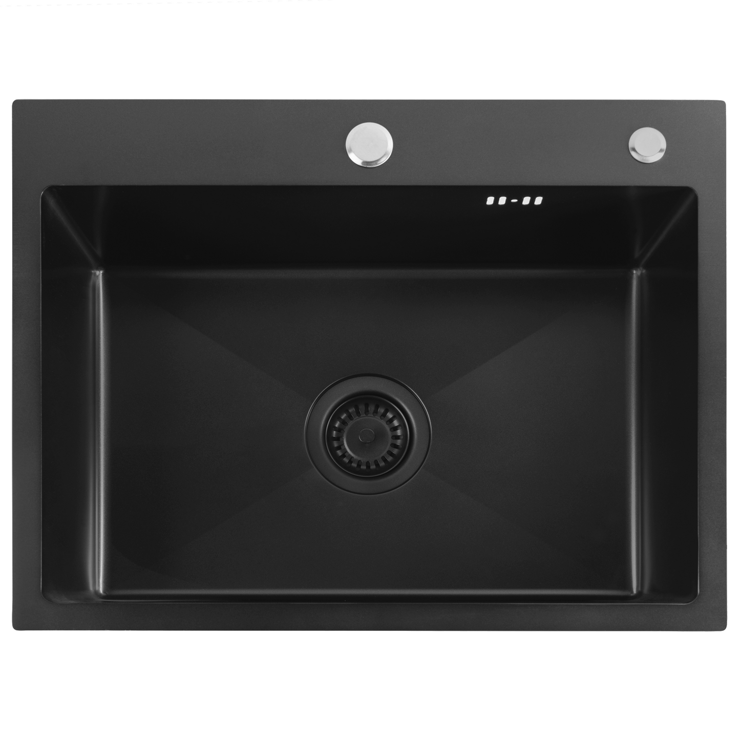 Chiuvetă Inox Liam Black cu robinet de bucătărie 11
