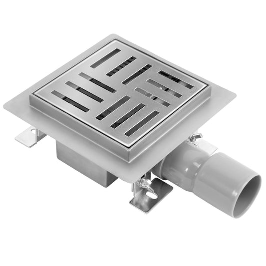 Rigola dus REA CROSS 150x150 Nickel Brush 1