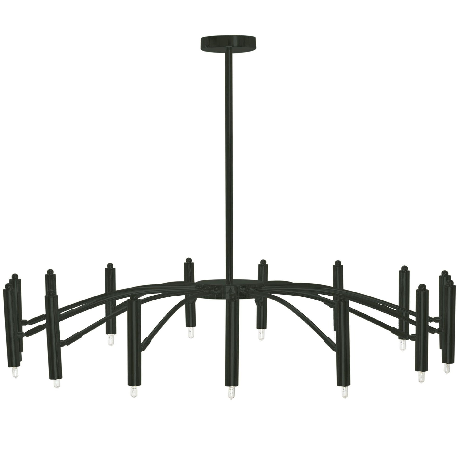 Lampa APP1196-15CP Black  1