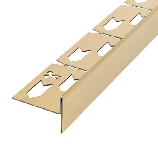 Profil de panta cadita de dus 100cm Brush Gold dreapta 1