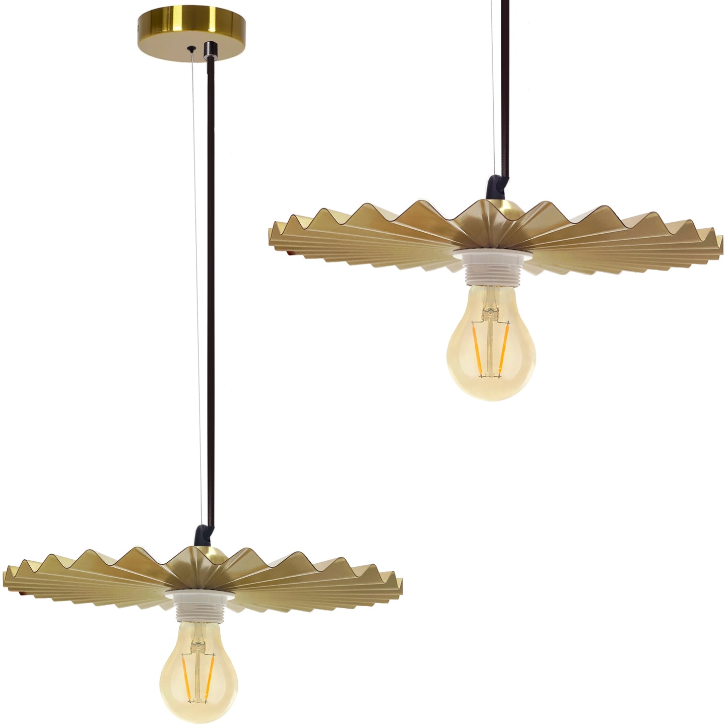 Lampă De Tavan APP1454-1CP Old Gold  1