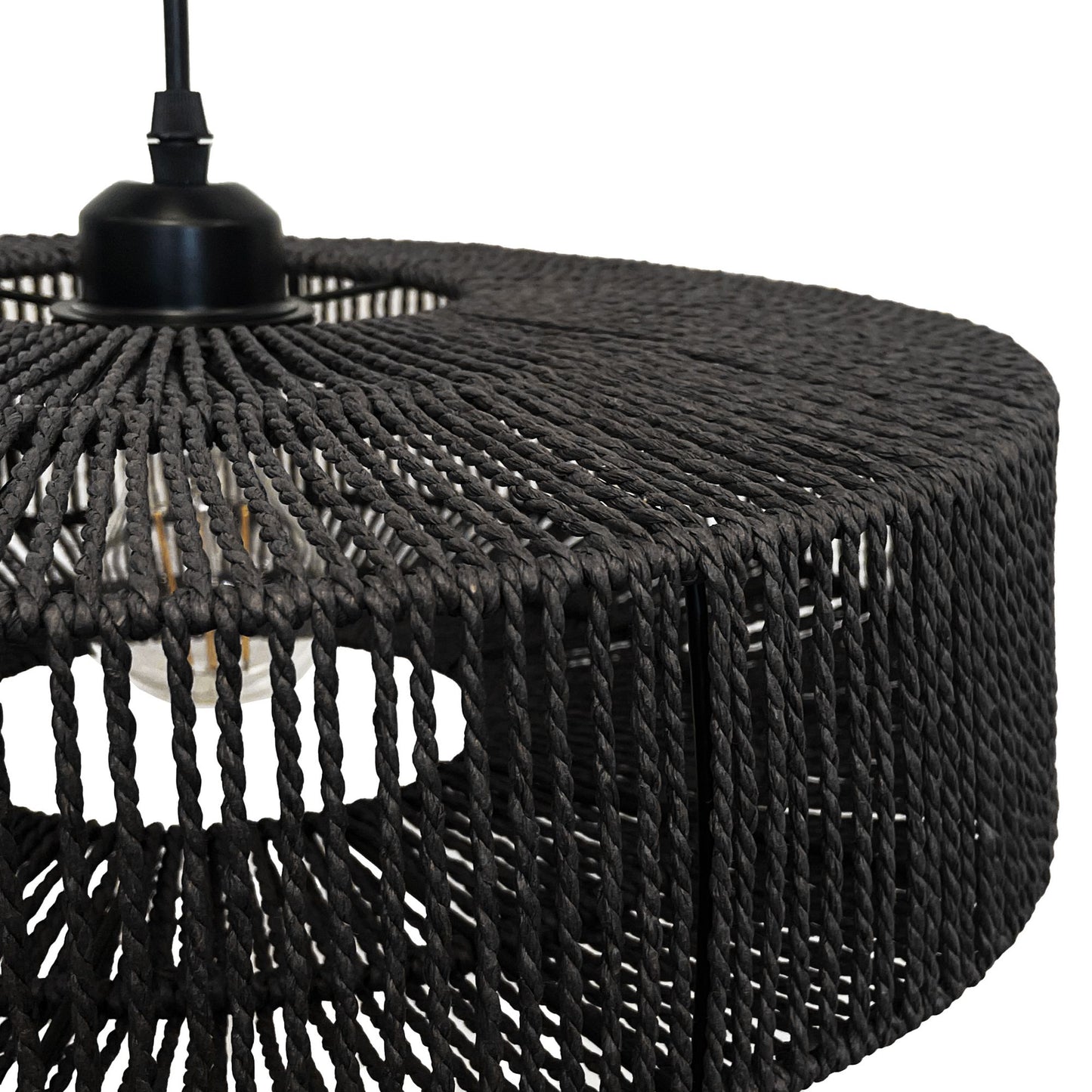 Lampă de tavan APP1484-1CP Black  3