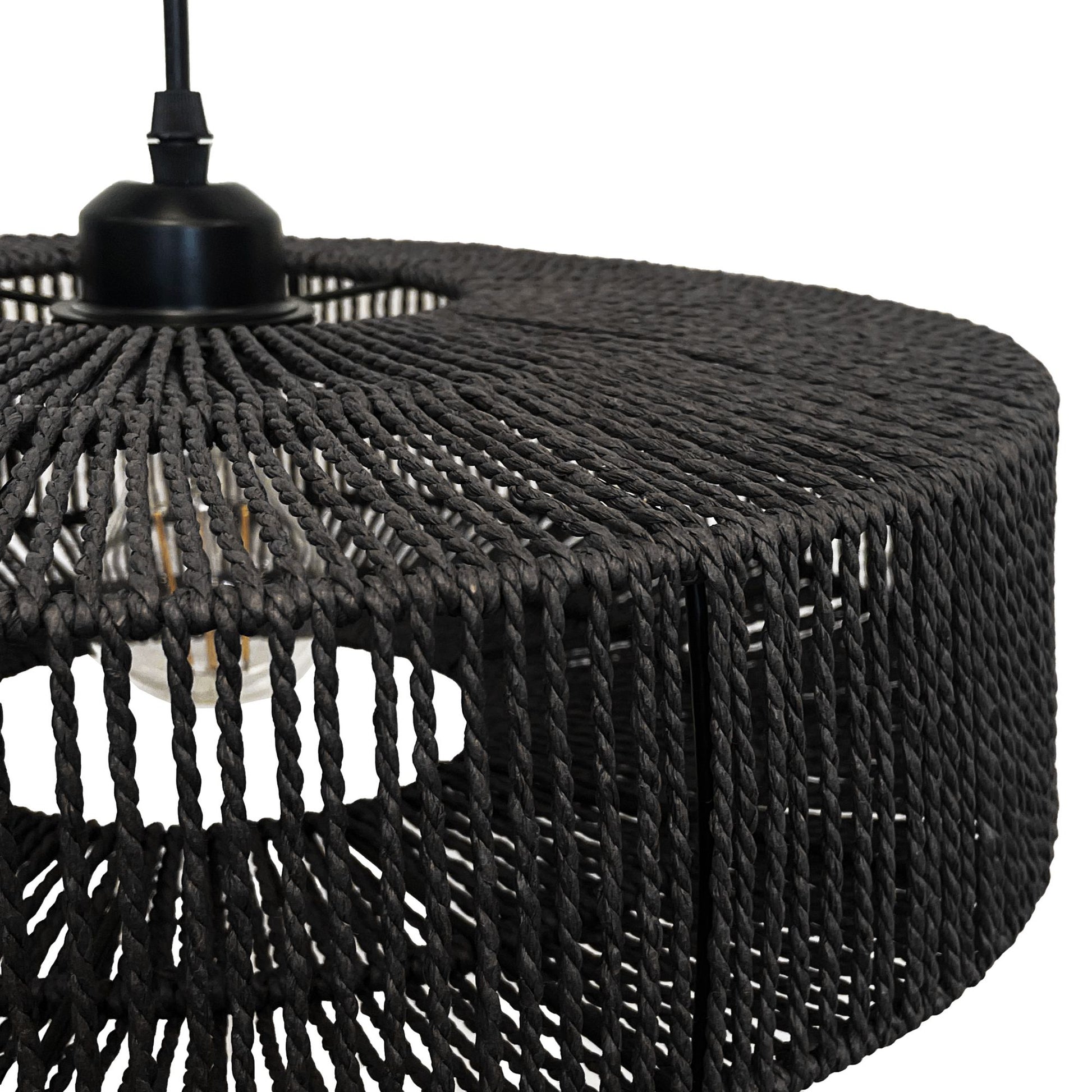 Lampă de tavan APP1484-1CP Black  3