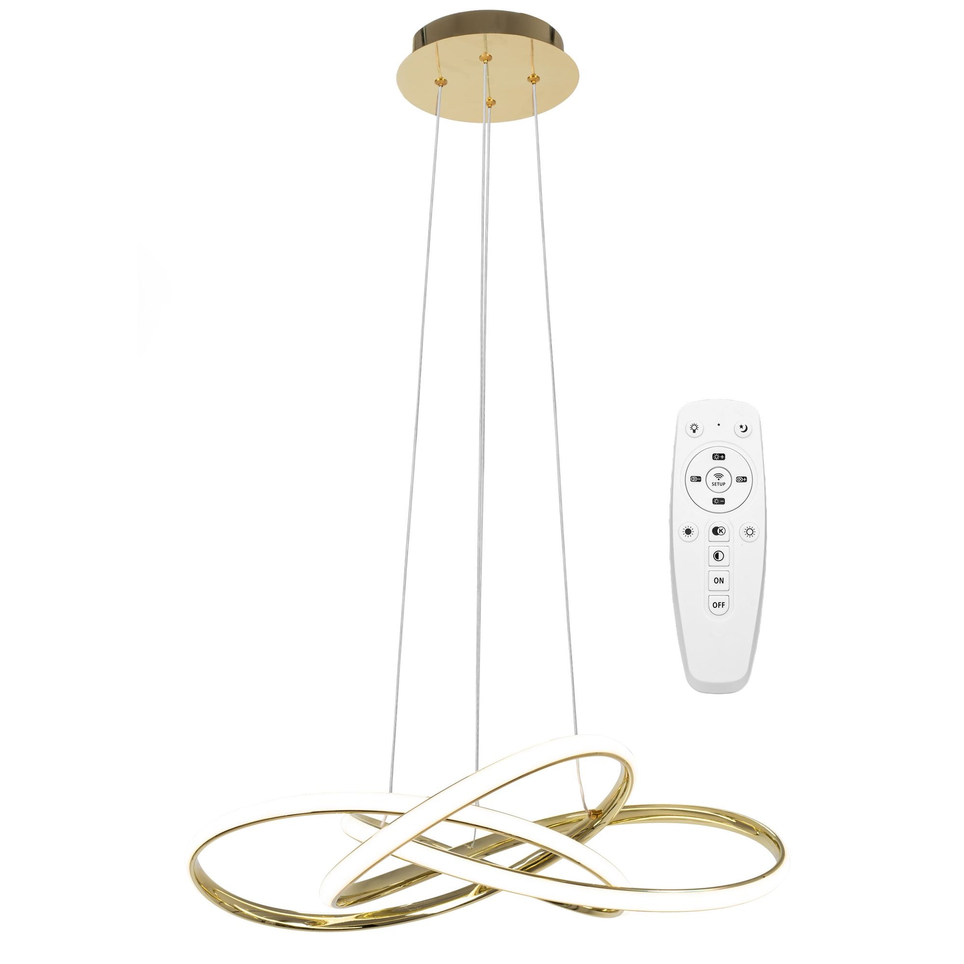 Lampa LED APP815-CP Node Gold 1