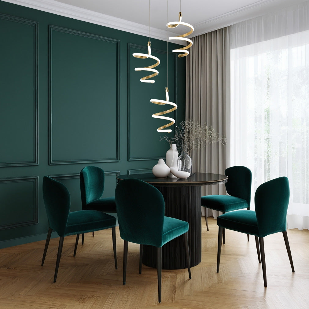 Lampă Suspendată Led G075-3cpr Gold  5