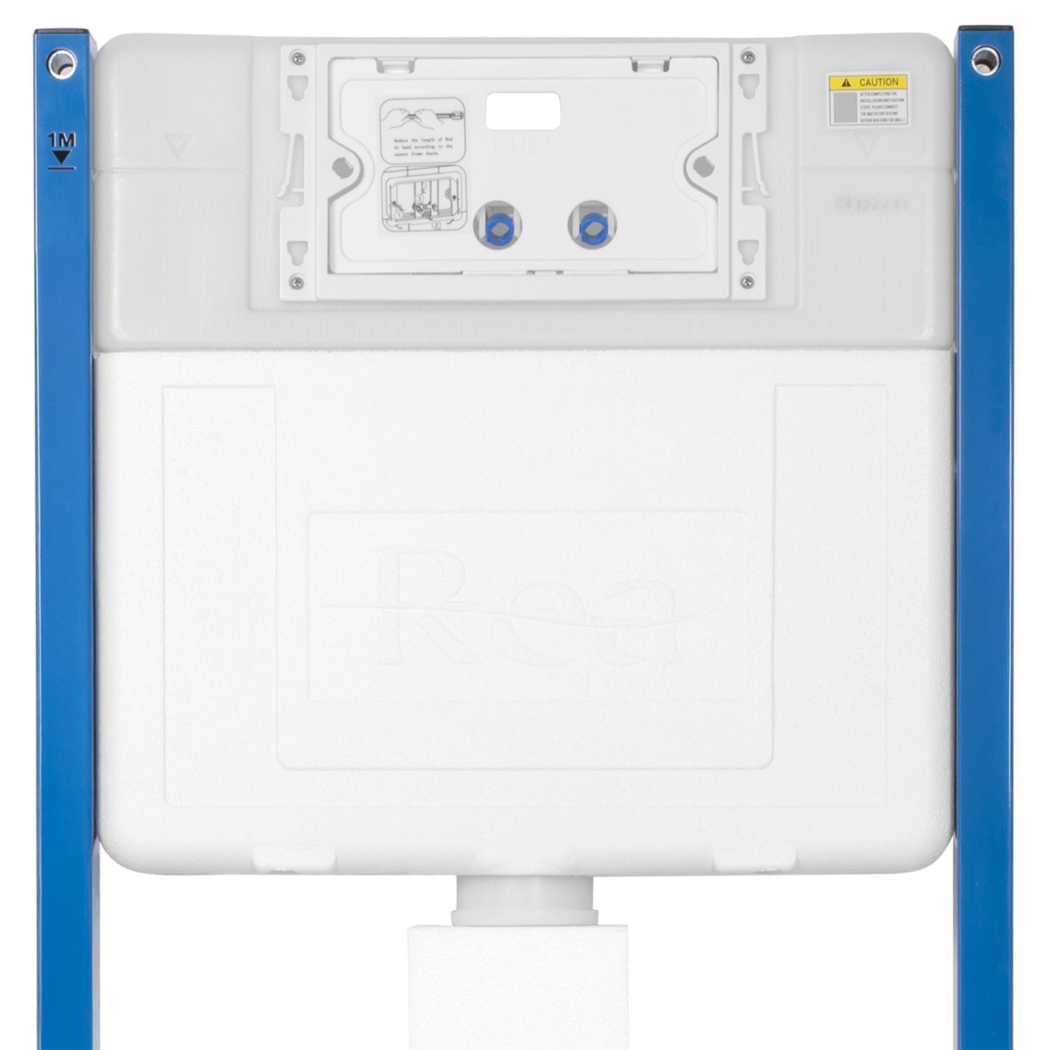 Cadru Wc Încastrat Rea Cu Buton Hd Gold  5