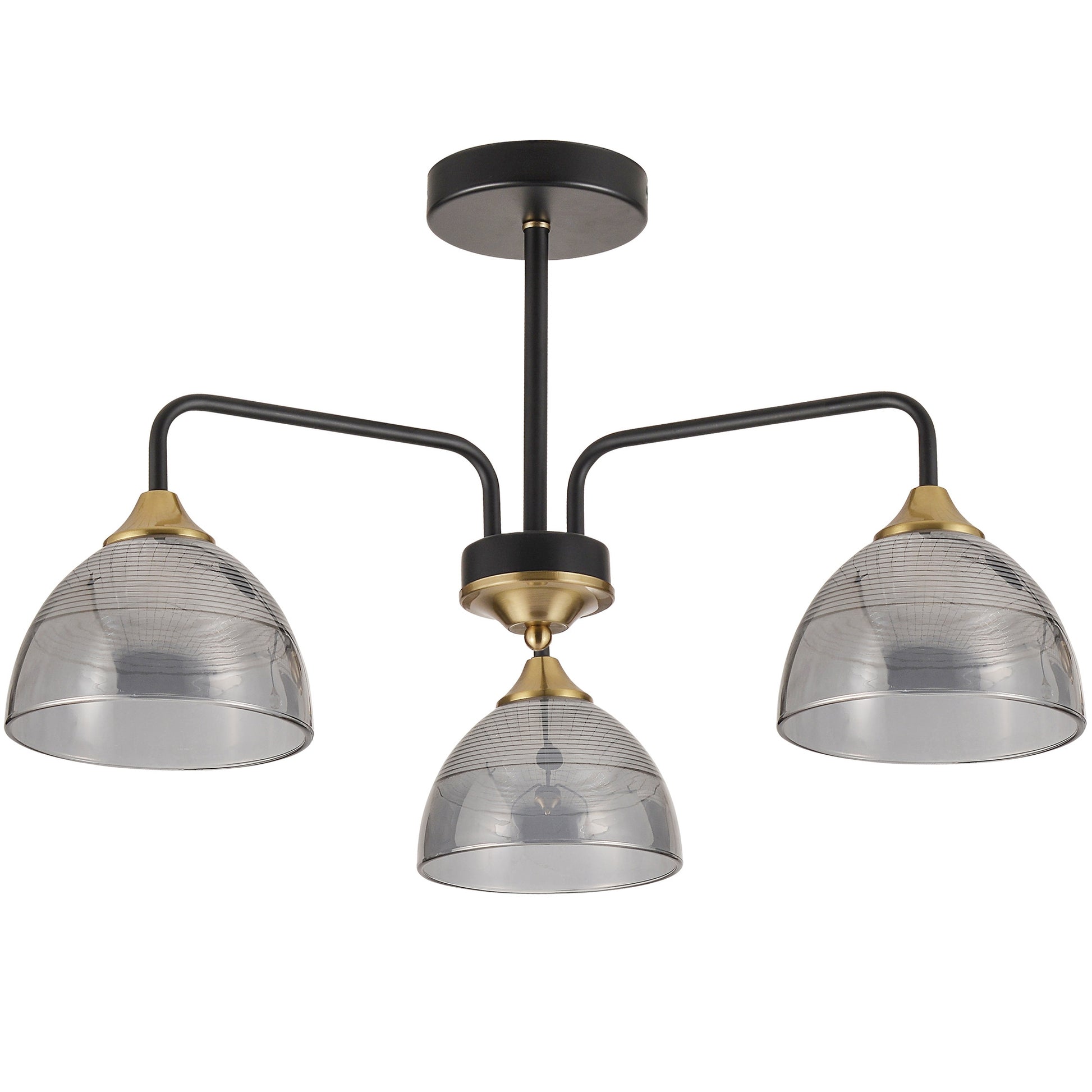 Lampă Suspendată G084-3c Black Grey  1