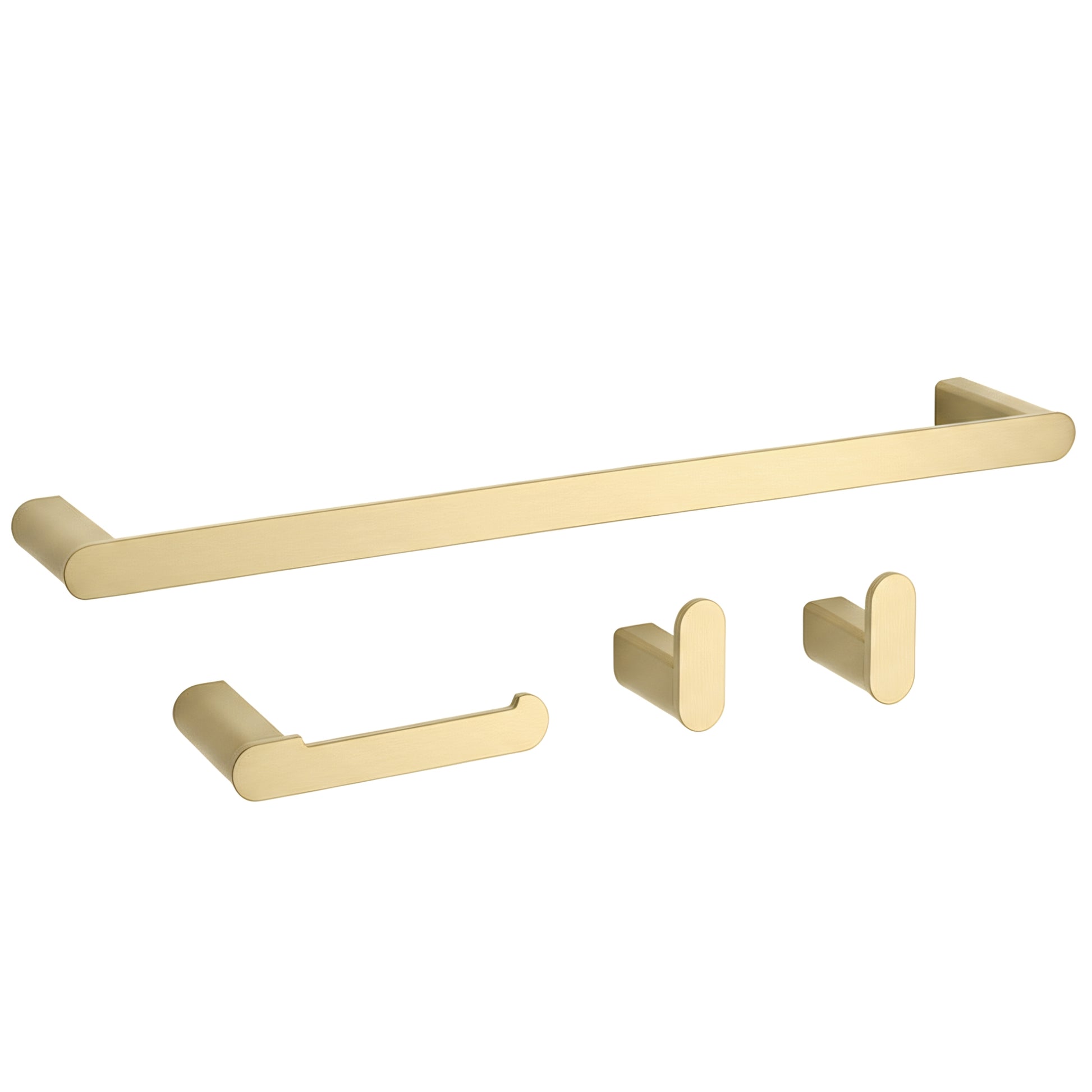 Set Accesorii Pentru Baie Mati Brush Gold 4 Piese  2