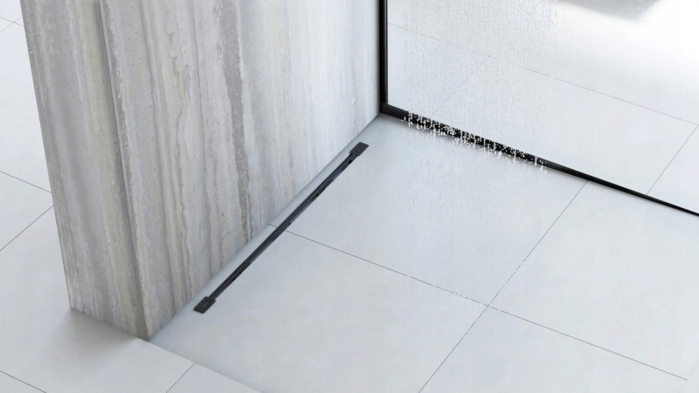 Profil de panta cadita de dus 100cm Black stanga 8