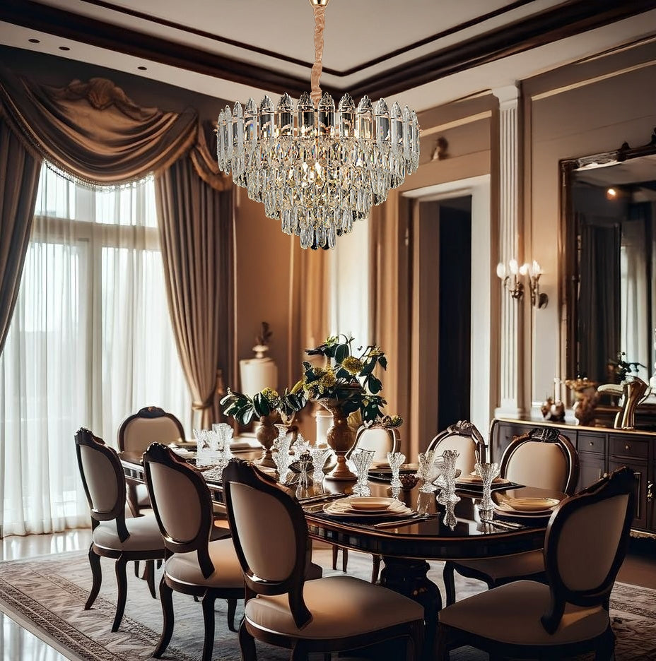 Lampă Suspendată Cristal G057-cp 50cm Gold  3