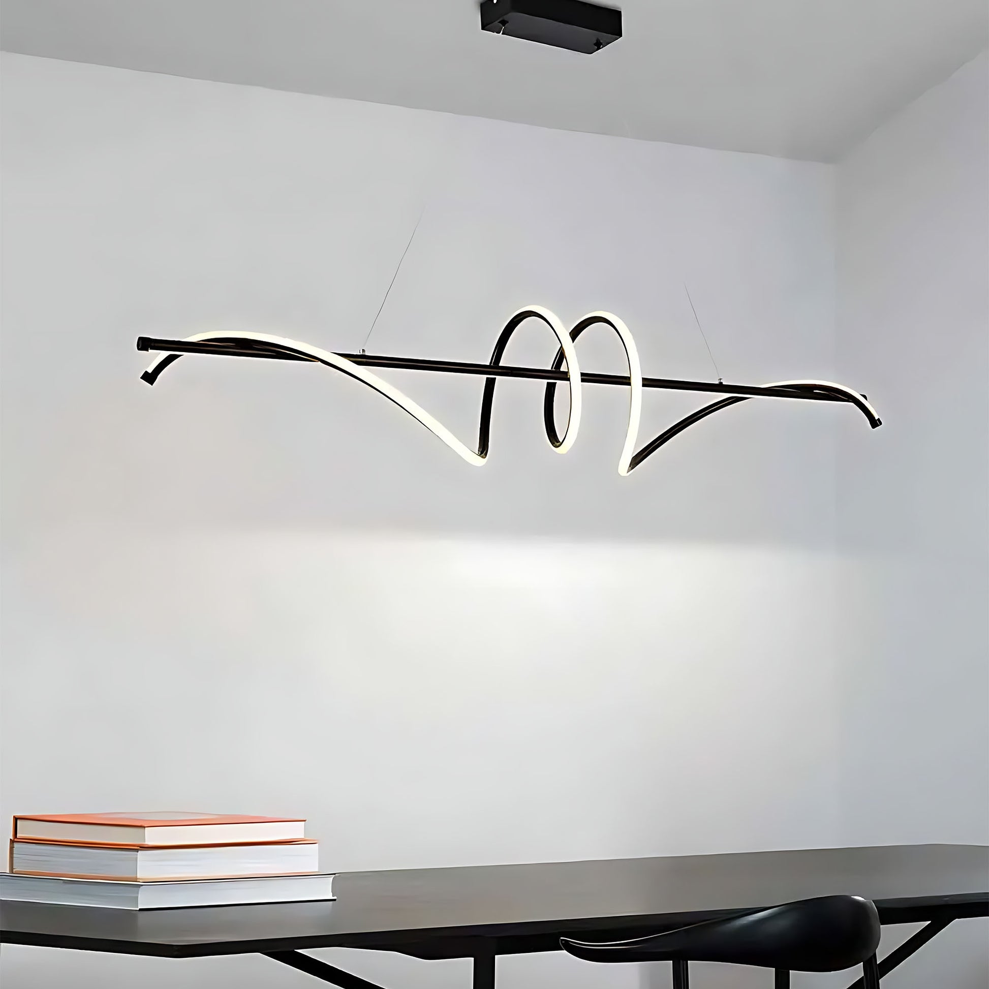 Lampa Wisząca Lhj023-cp 120 Cm Black  8