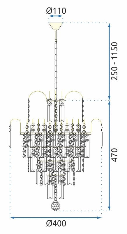 Lampa Gold 312358  10