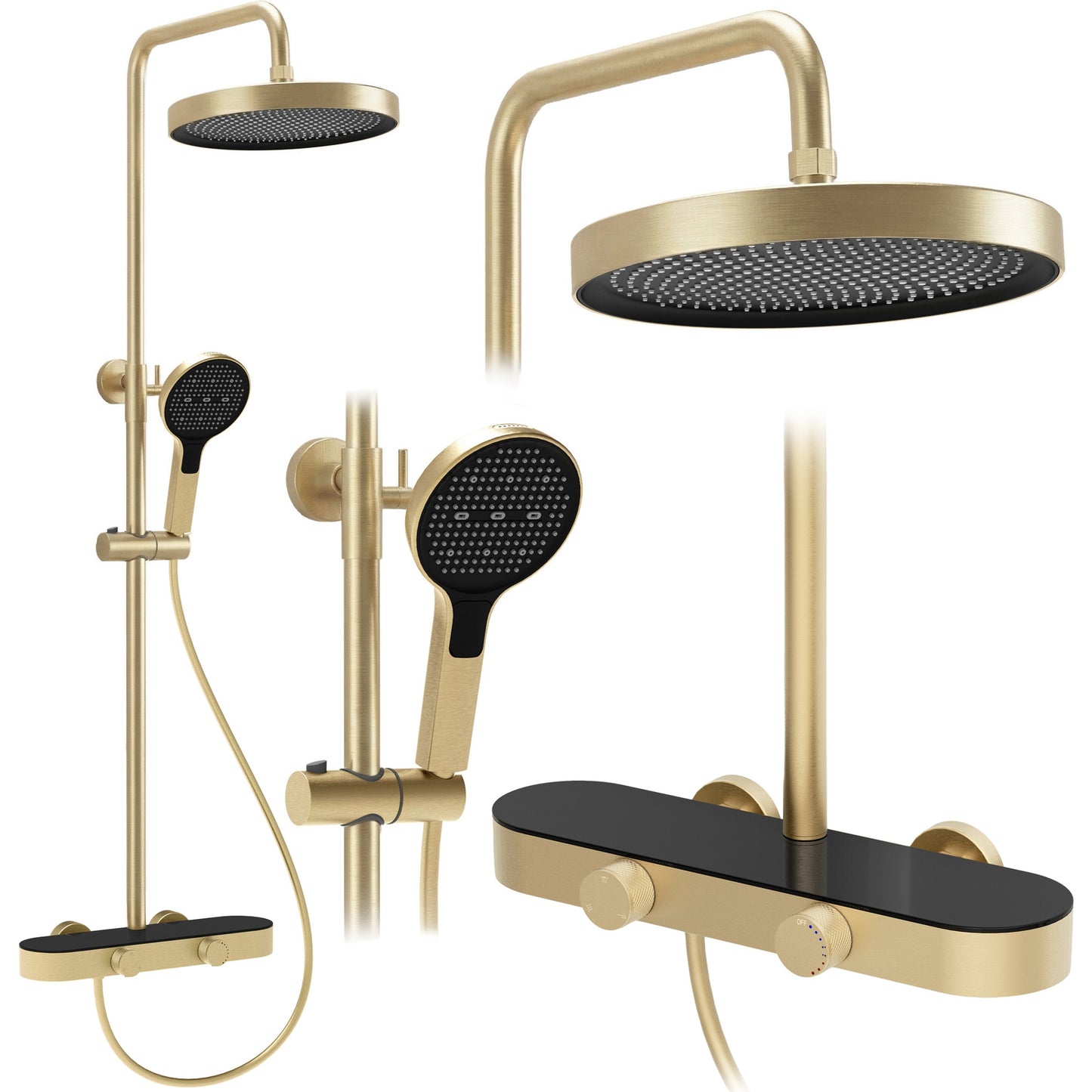 Set dus Rea Creo Brush Gold  1