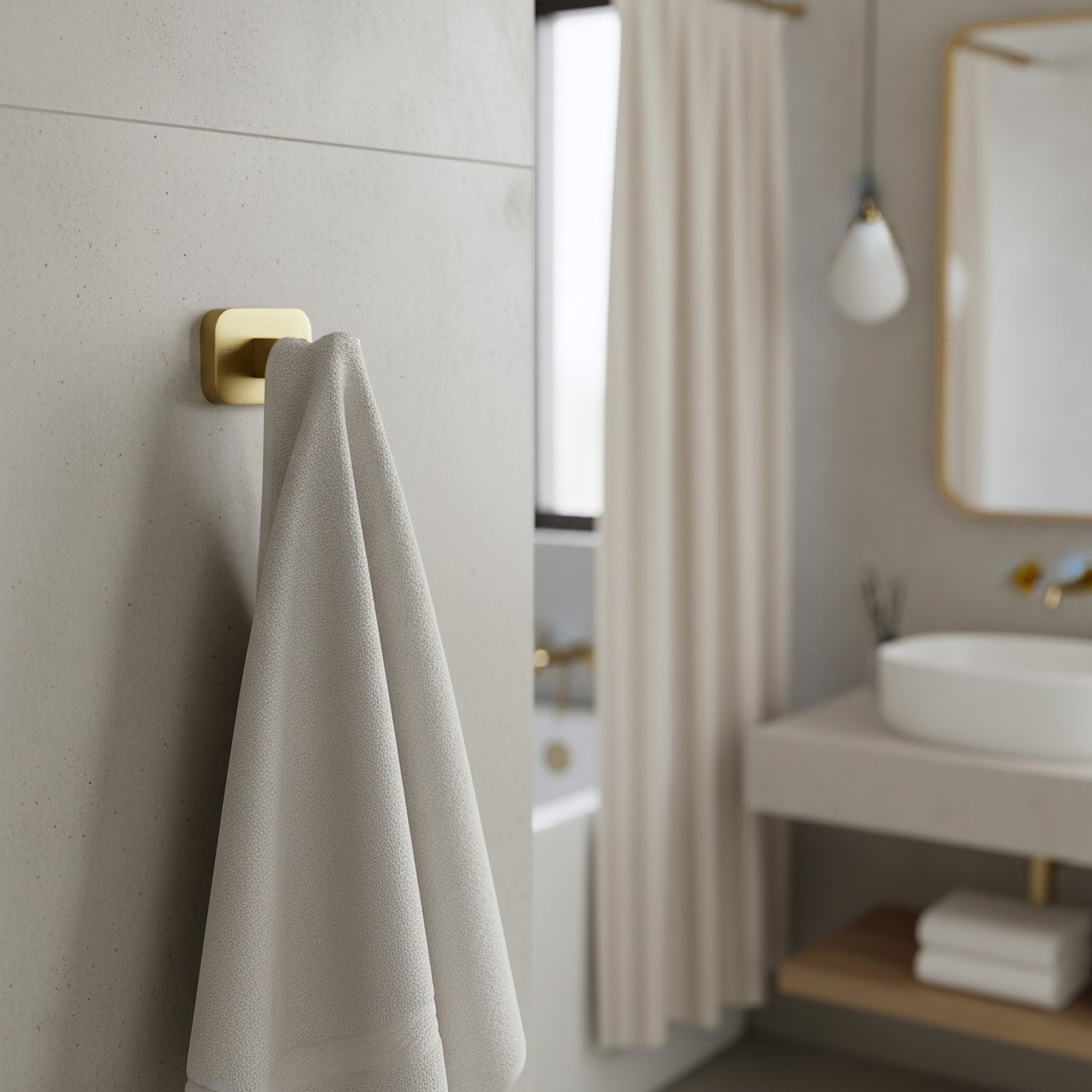 Cuier De Baie Nico 5905 Brush Gold  5