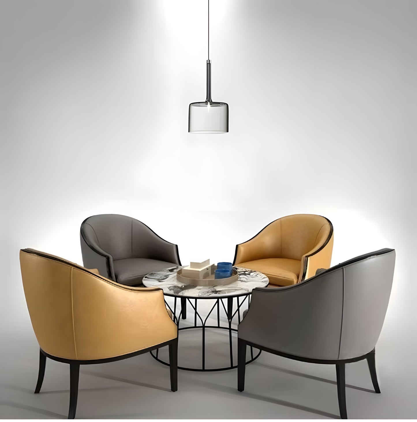 Lampă De Tavan APP1701-1CP Grey A  3