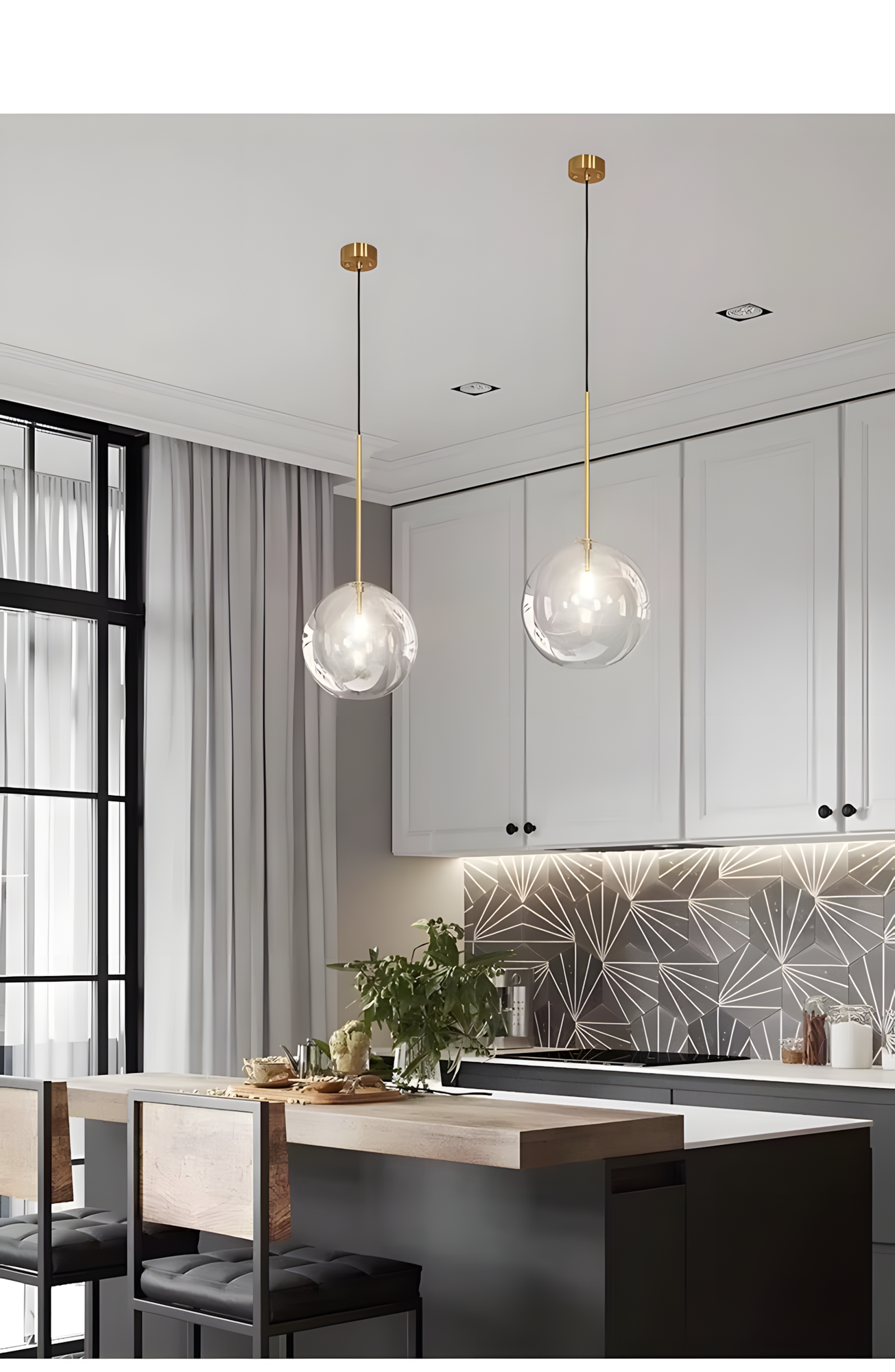 Lămpi De Tavan Sticlă 15cm APP1680-1CP  3