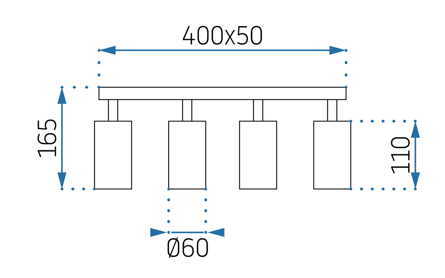 Lampă De Perete APP748-4C  10