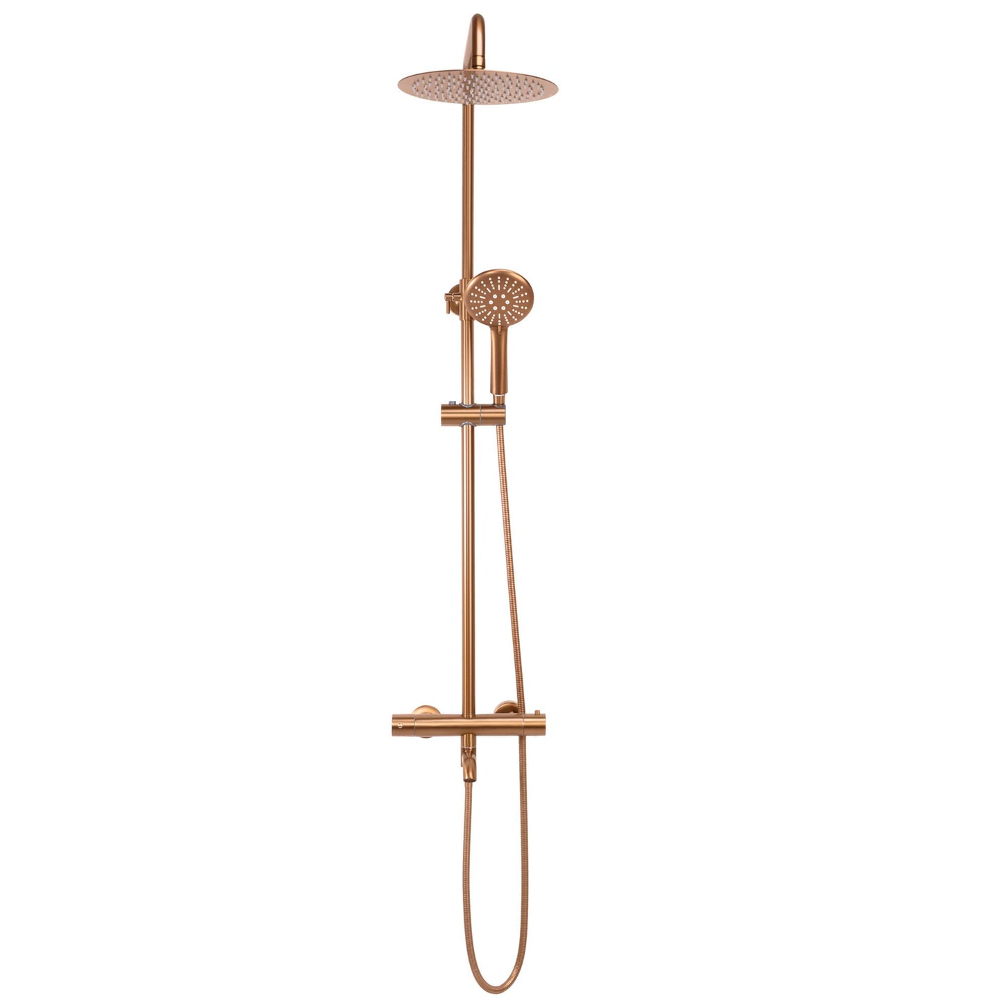 Coloana de dus cu termostat REA Lungo Copper Brush  3