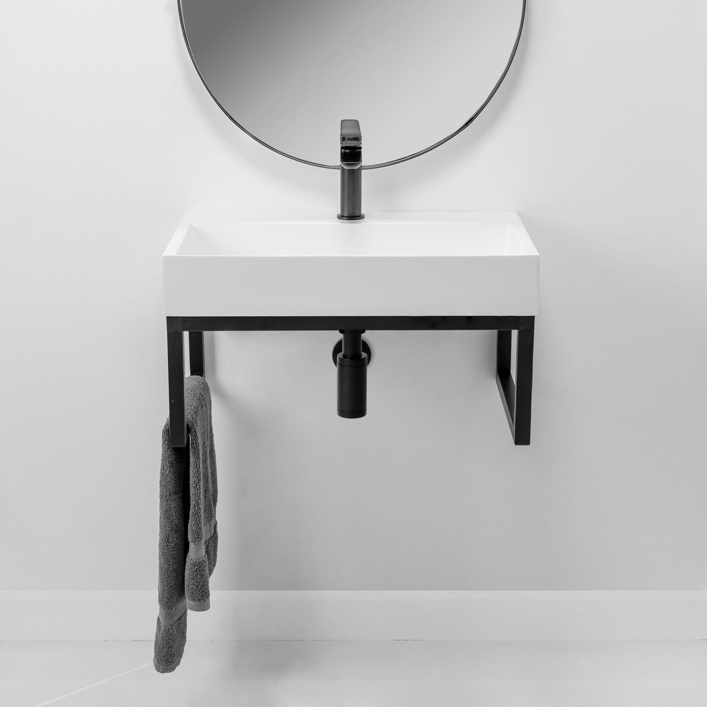 lavoar Baie din conglomerat GOYA 60cm + Cadru 4