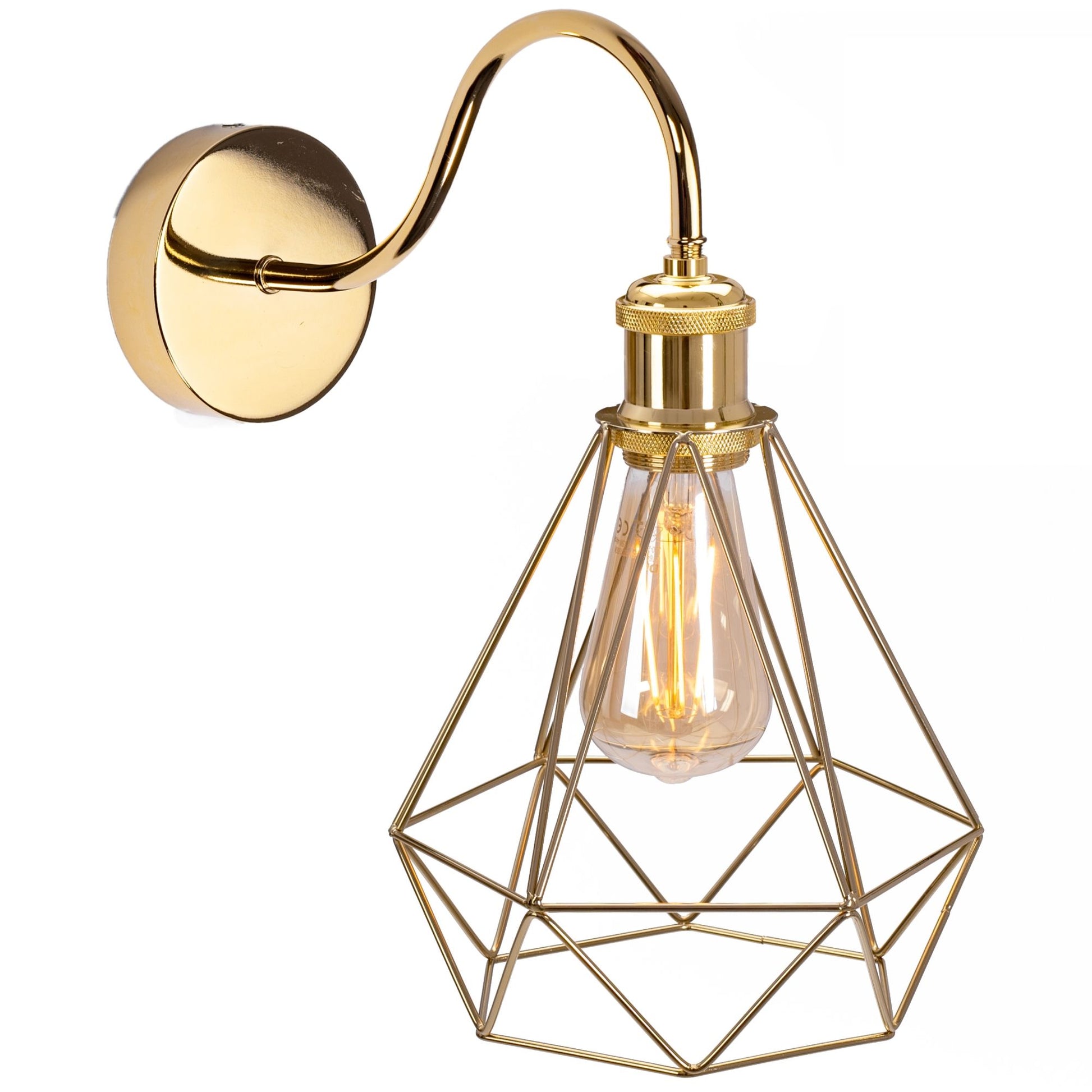 Lampa de perete Loft Auriu 392229  1