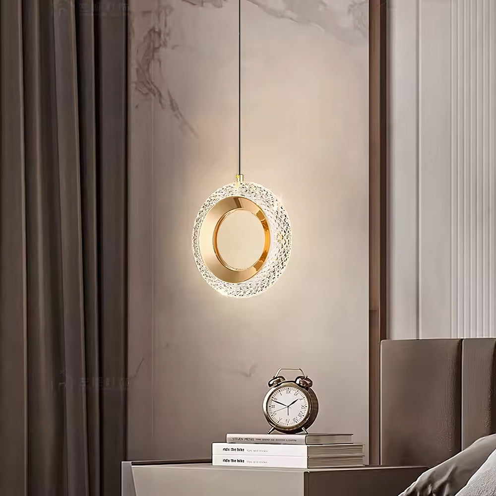 Lustră Cu Cristale Suspendată G119-1cp Gold  6