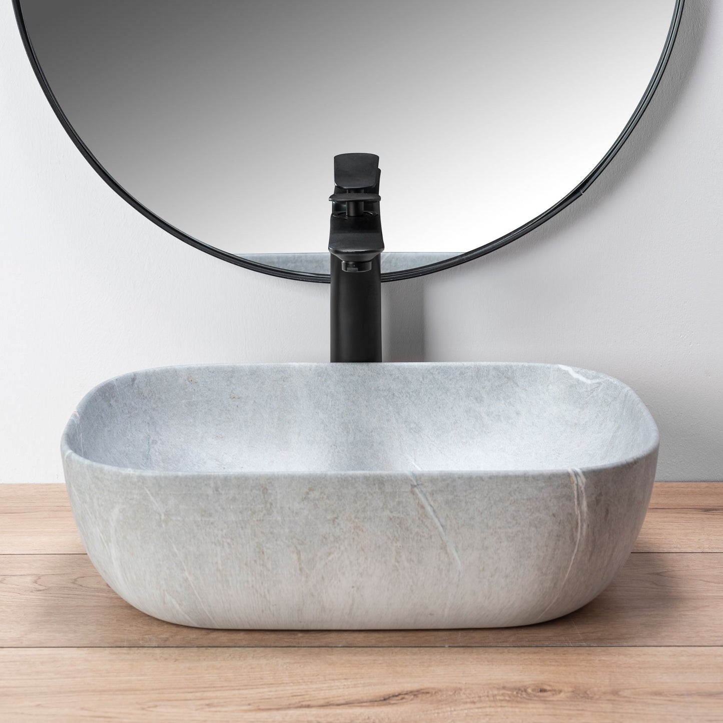 Lavoar pentru blat Rea Livia Gri Grey 4