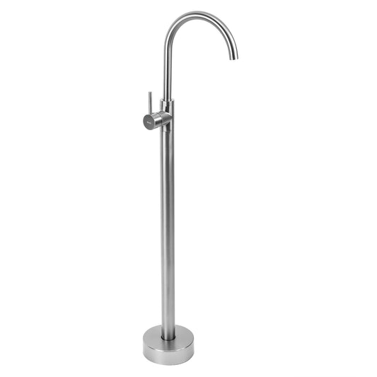 Robinet pentru lavoar Rea Lungo Brush Nickel  1