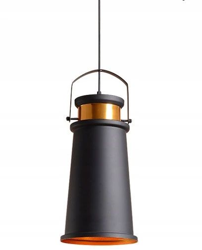 Lampa DE TAVAN ASTI A negru / Auriu  3