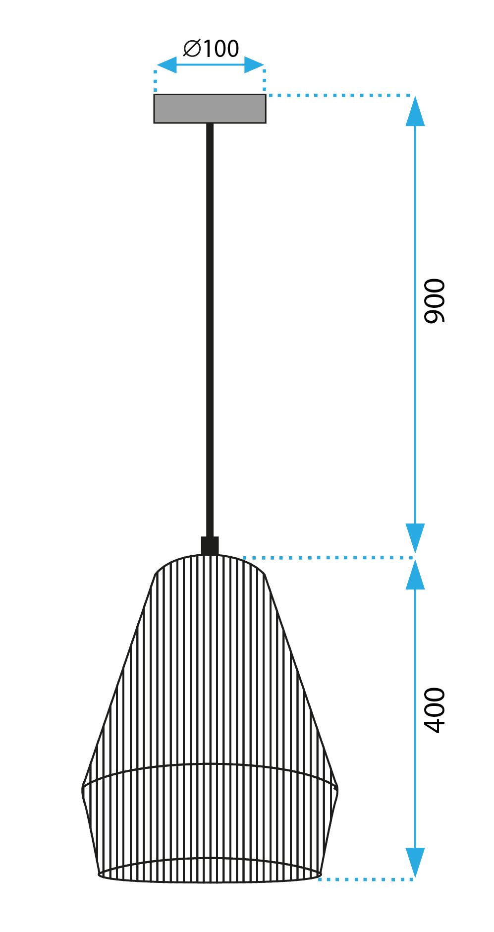 Lampă de tavan APP1310-CP  10