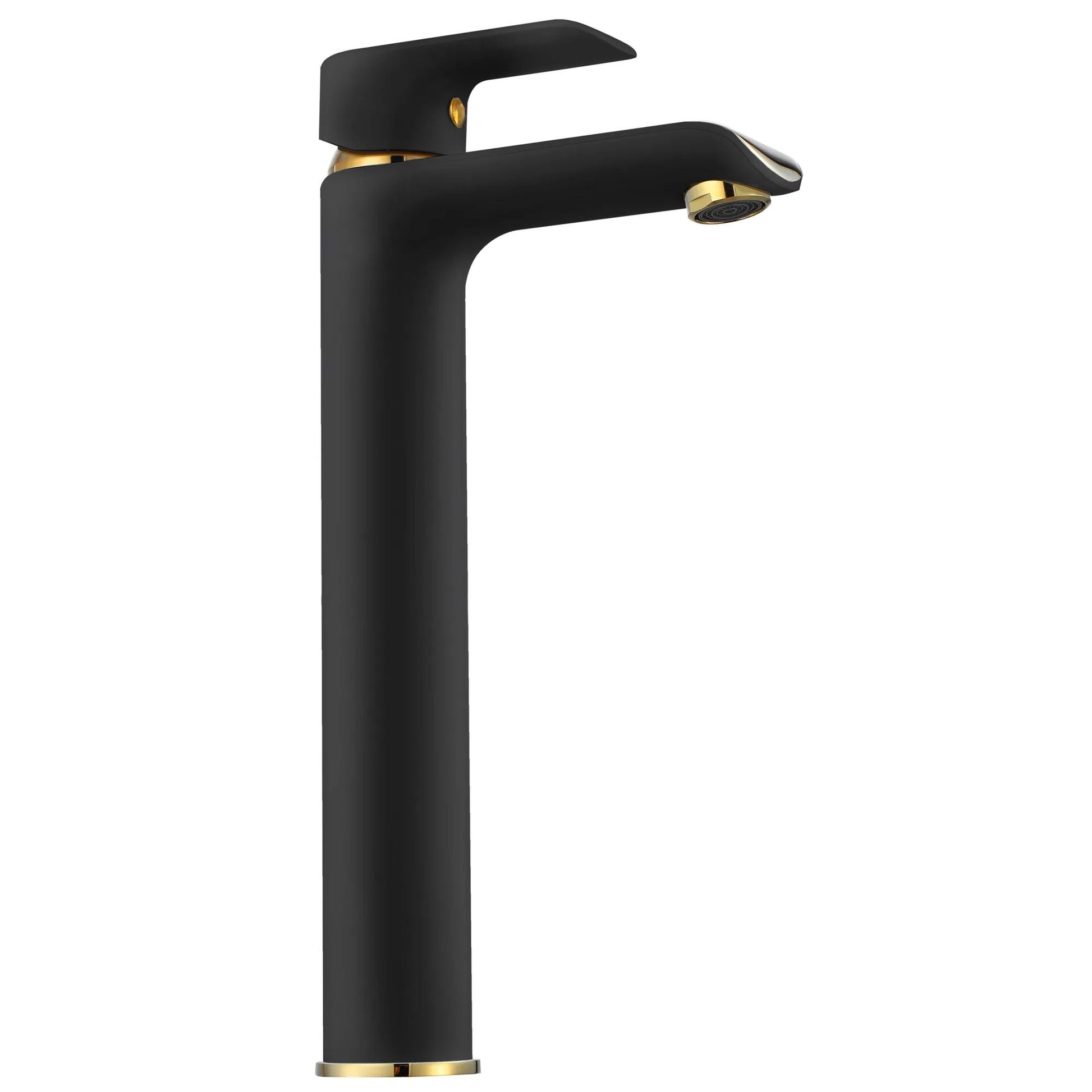 Baterie Inalta pentru Lavoar REA Bloom negru auriu  4