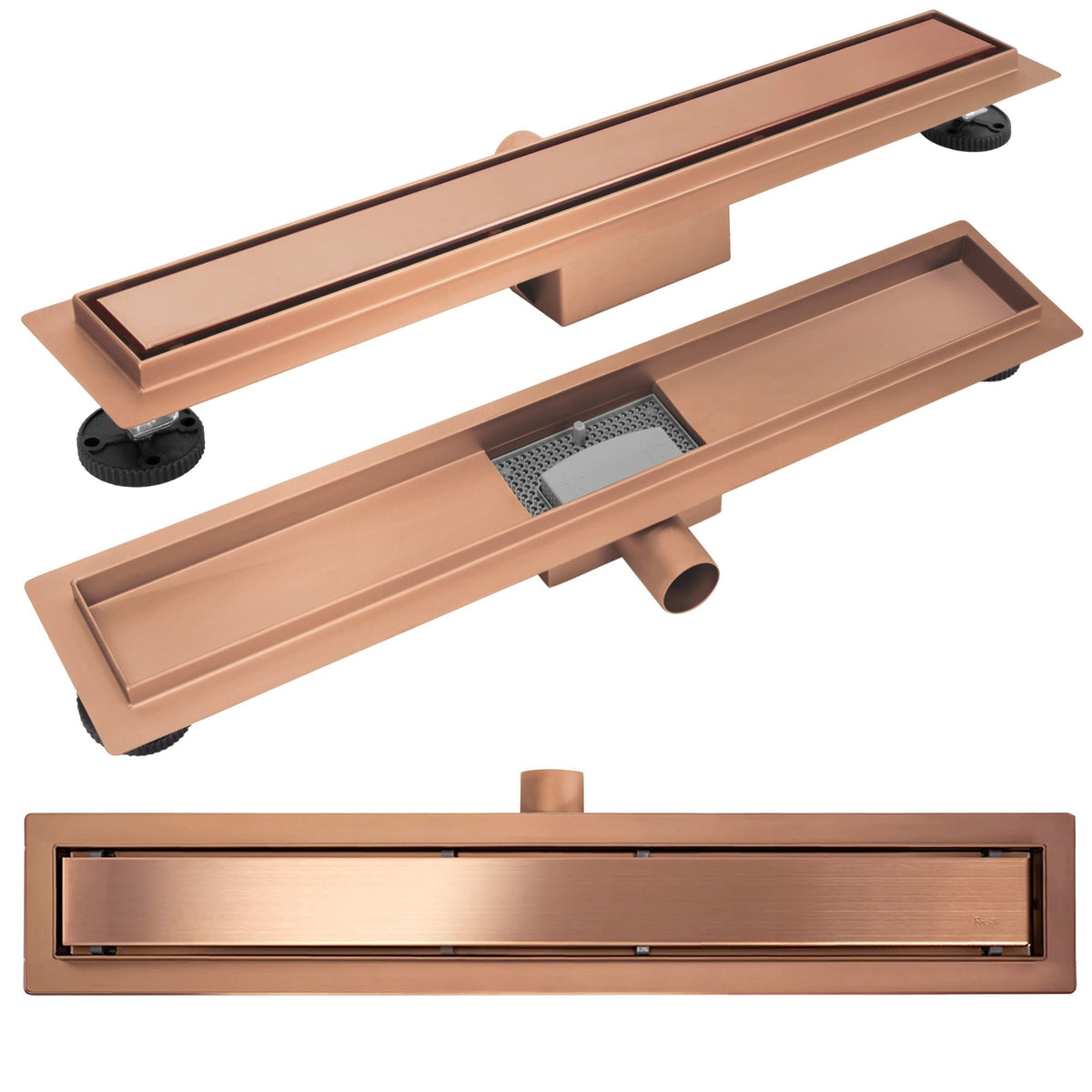 Rigola Dus Rea Neox Brush Copper 60  1