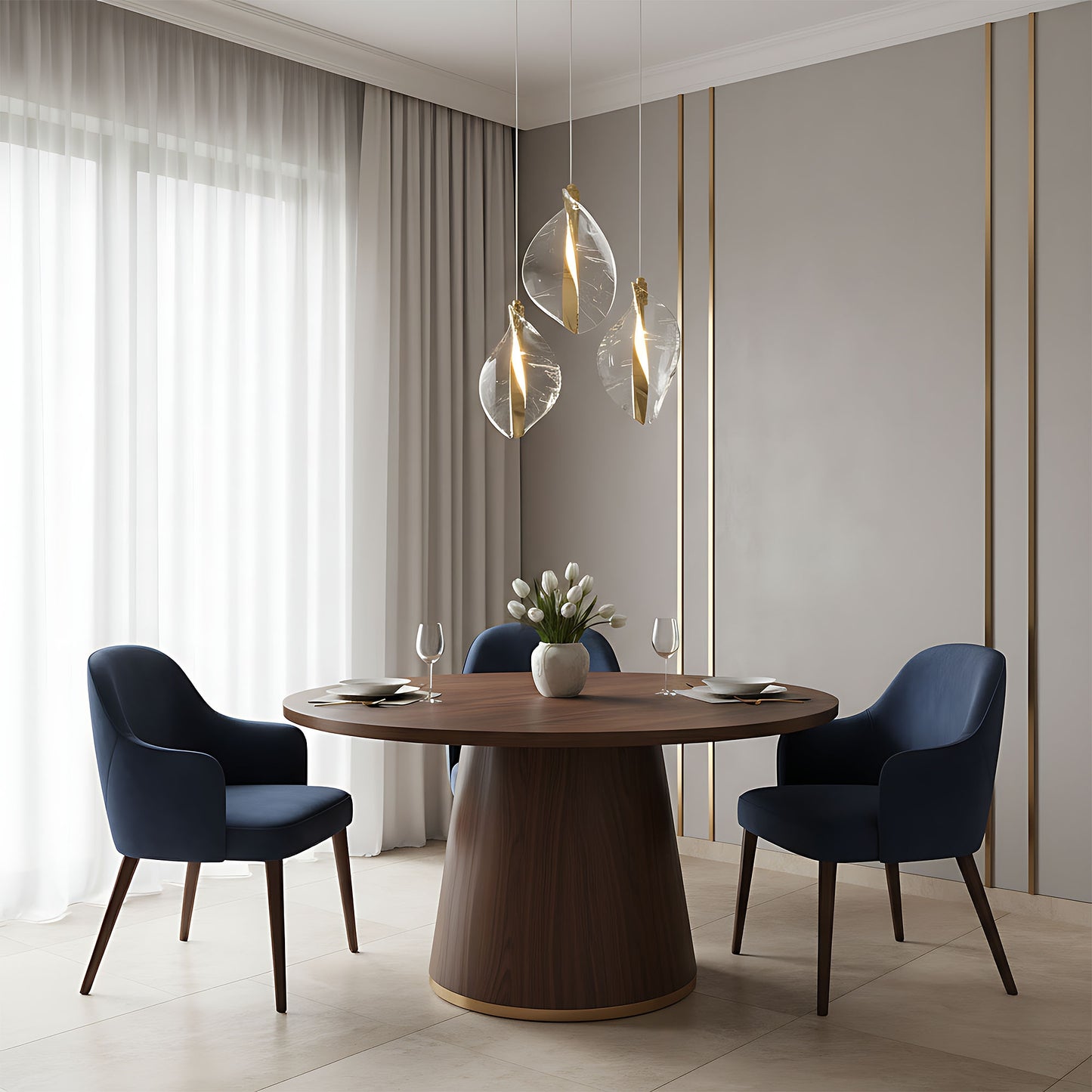 Lampa Led G129-cp Gold  8