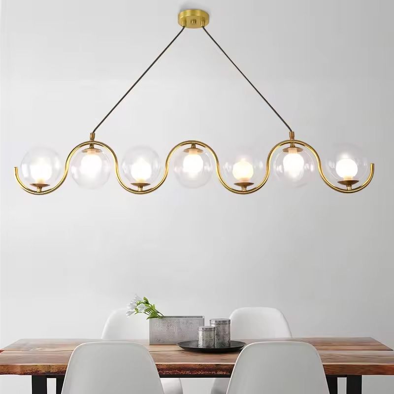 Lampă de tavan APP1441-7CP GOLD  6