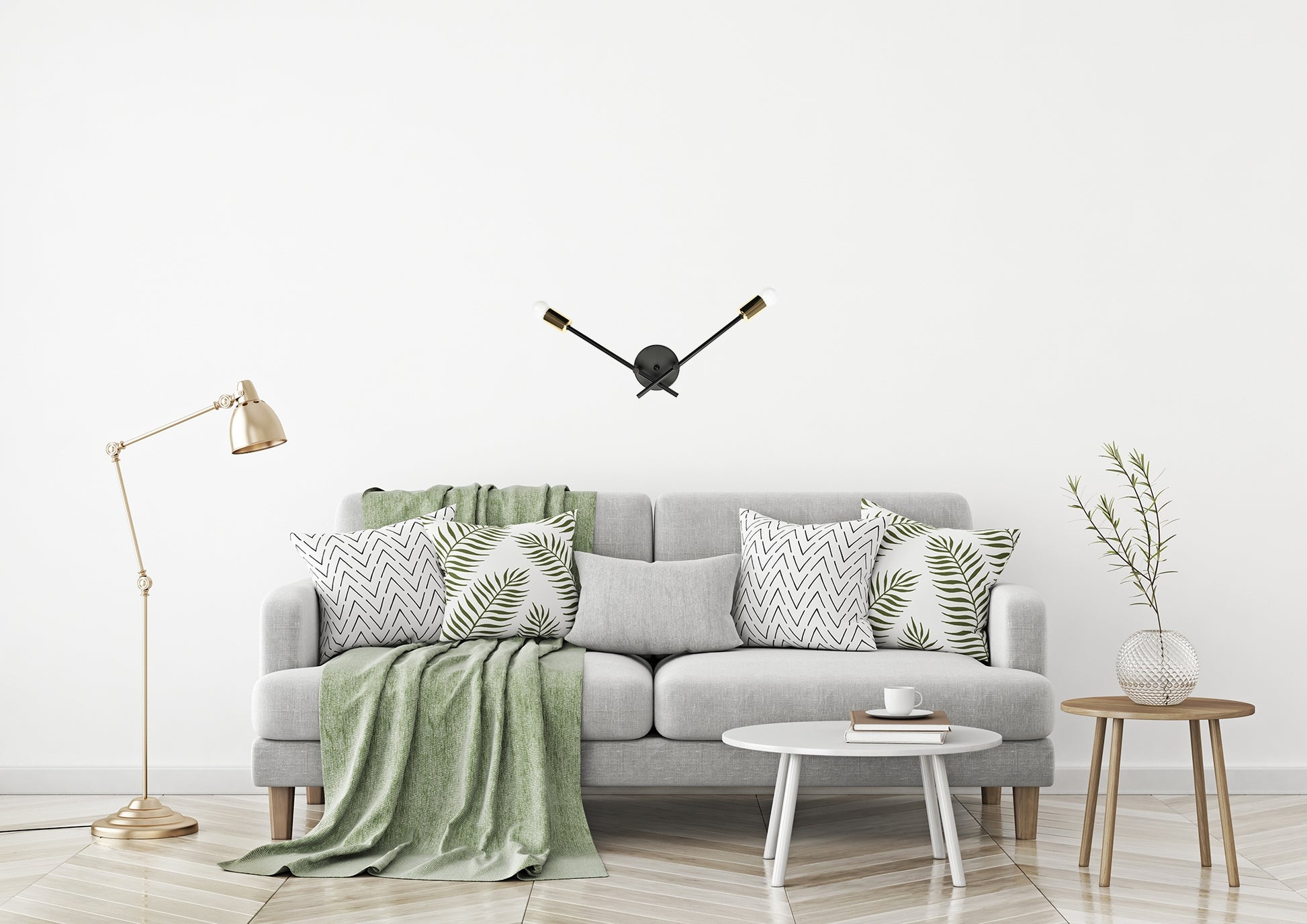 Lampa De Perete APP1119-2W Black  4