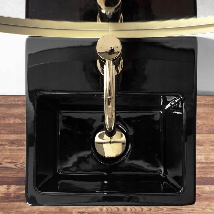 Lavoar freestanding  de sine stătător Kamila Black  5