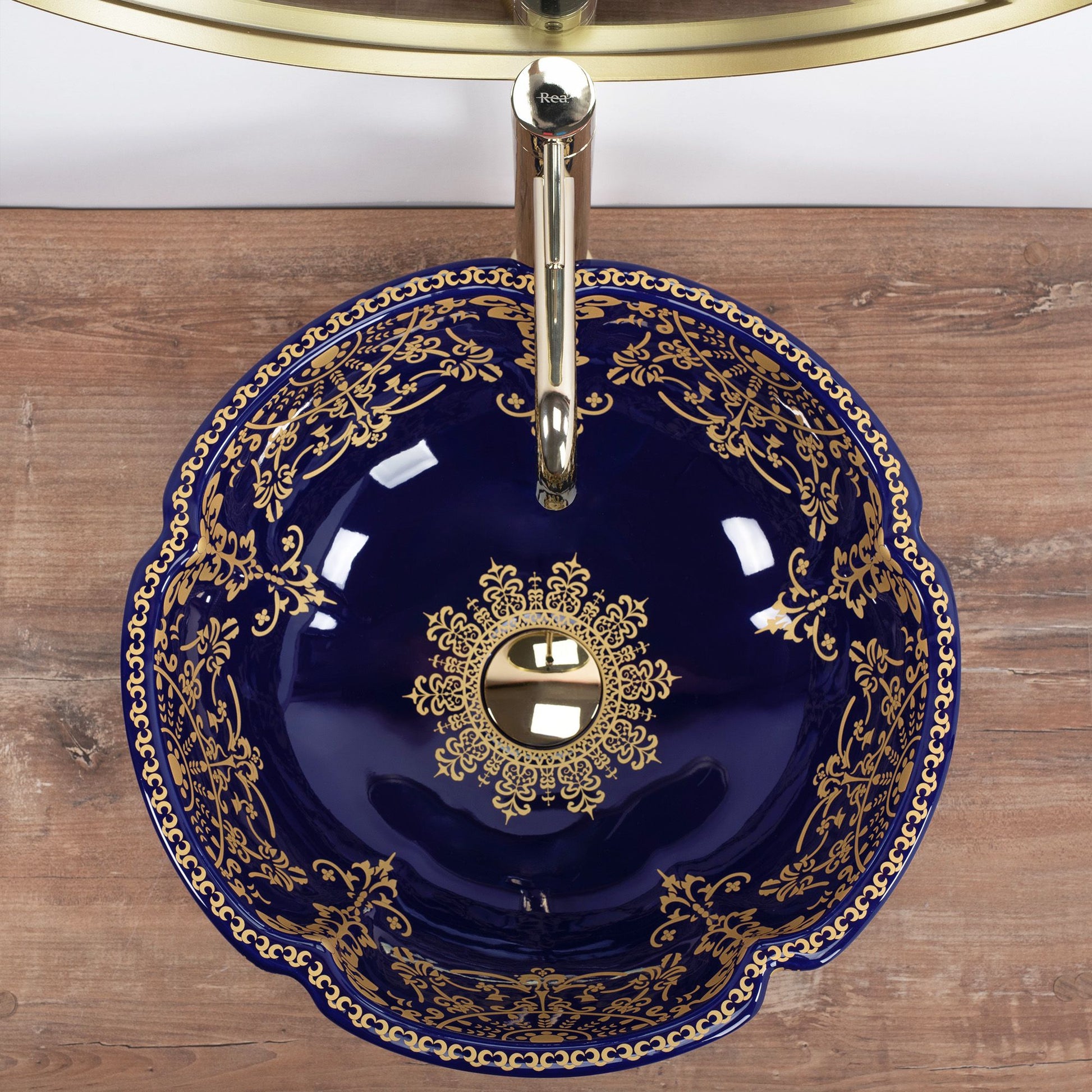 Lavoar pe blat Rea Marina Blue 3