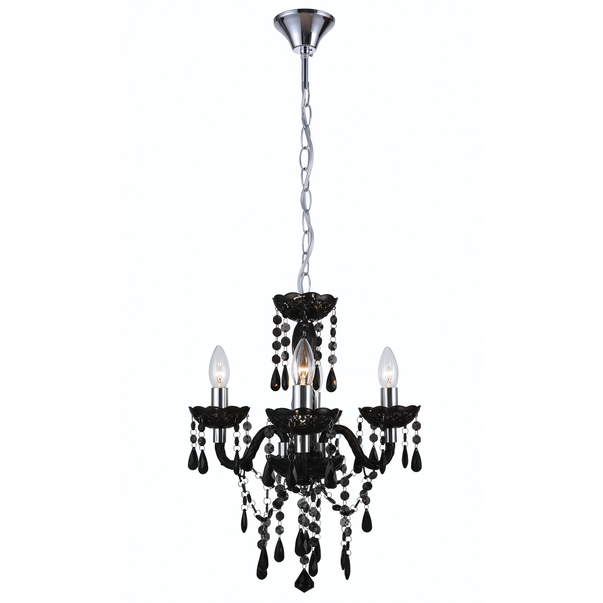 Lampă Suspendată Ebt005-3cp Black  1