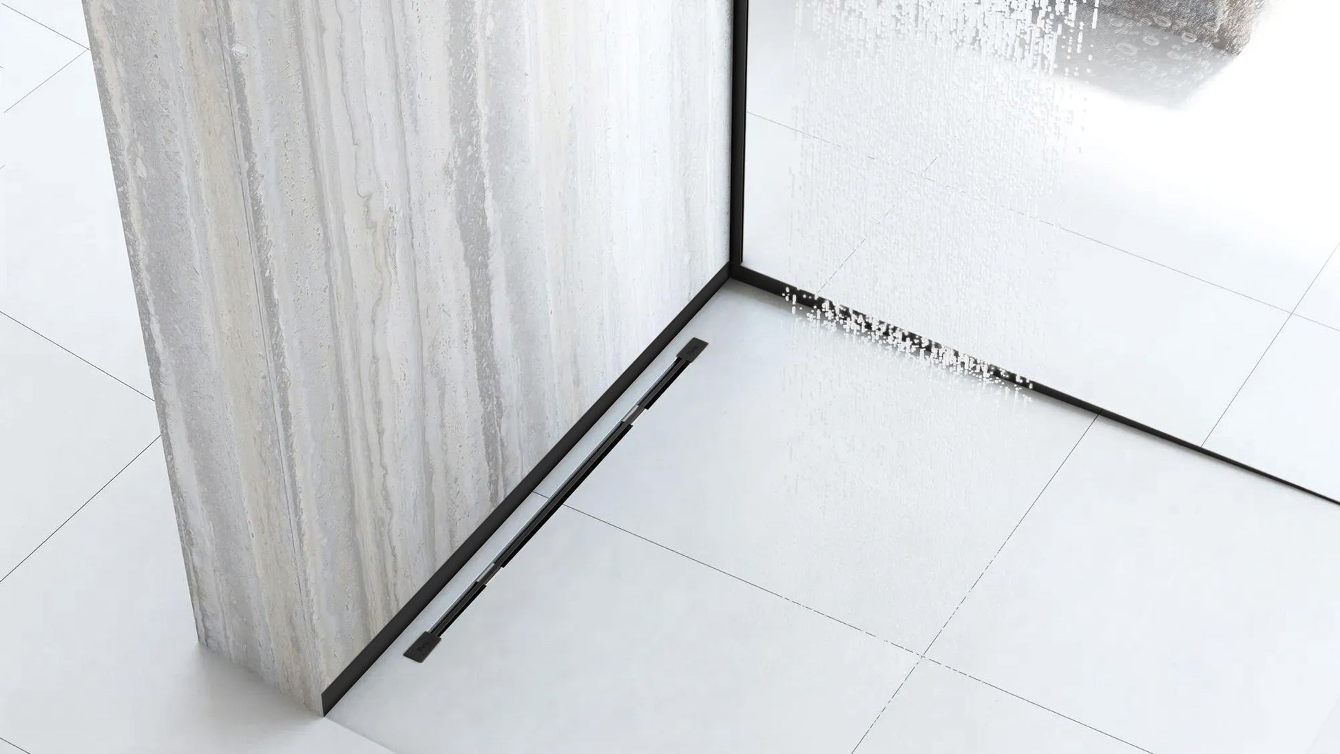 Bandă Frontală Pentru Cădiță De Duș 130cm Black  7